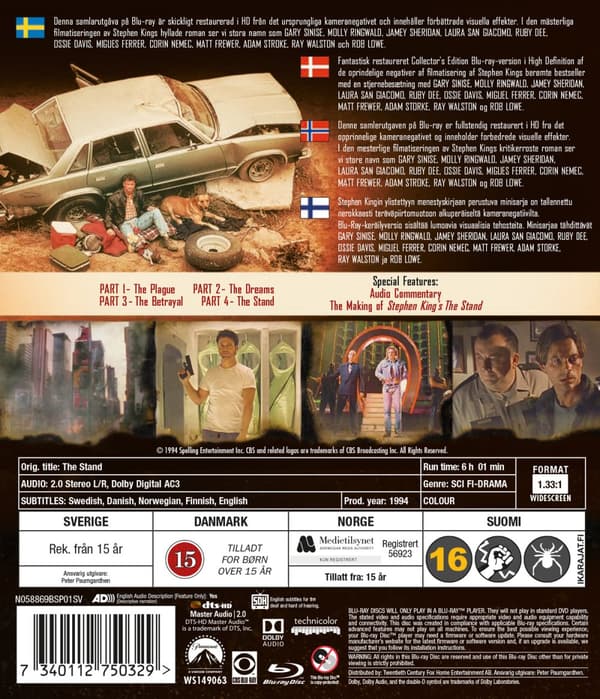 Pestens tid - Miniserien (Stephen King) (Blu-ray)