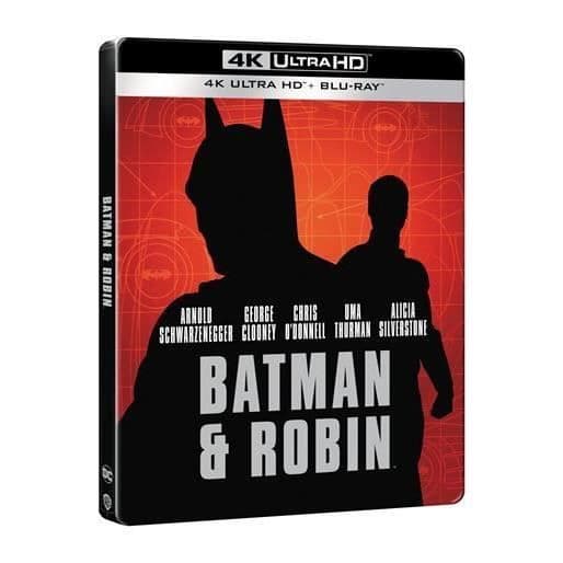 Batman &amp; Robin Steelbook Blu-ray 4K Ultra HD