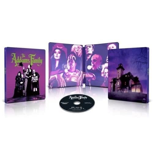 Film - THE ADDAMS FAMILY - STEELBOOK BLU-RAY 4K ULTRA HD IMPORT
