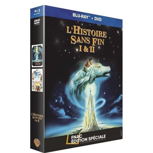 Icke meddelande Coffret L'histoire sans fin 1 och 2 Special Edition Combo Blu-ray - 5051889552703