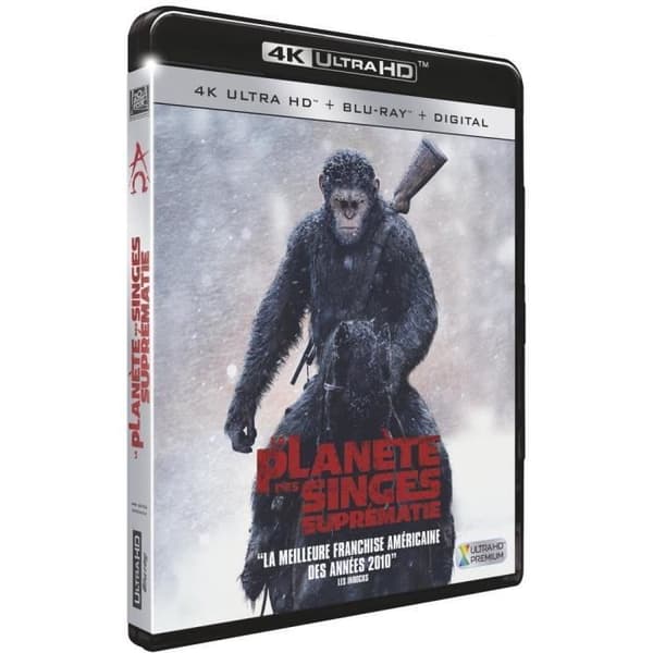 apornas överlägsenhet blu ray 4k ultra hd + blu ray + digital kopia