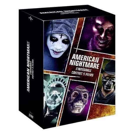Universal Pictures American Nightmare 1 till 5 DVD Box Set - 5053083241919