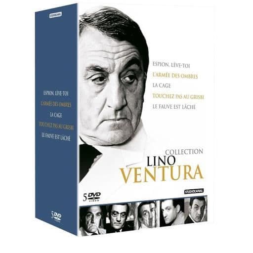 Lino Ventura DVD box set - 6 filmer - Drama - All publik