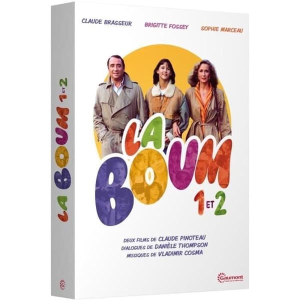 Box med 3 DVD-skivor: LA BOUM och LA BOUM 2 - Filmer av Claude Pinoteau