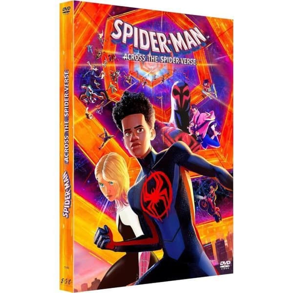 Spider-Man Across the spider vers DVD fransk utgåva