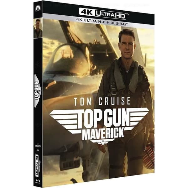 Top Gun Maverick Blu-ray 4K + Bluray French Edition