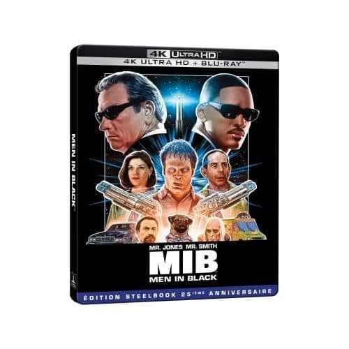 MÄN I SVART [4K ULTRA HD + BLU-RAY-25:E ÅRS STÅLBOKSBOX EDITION