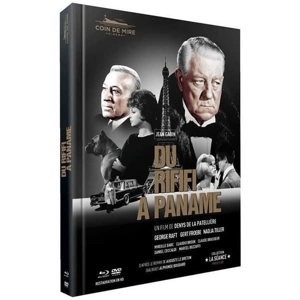 COIN DE MIRE CINEMA Du rififi à Paname Limited and Numbered Prestige Collector's Edition Combo Blu-ray DVD -