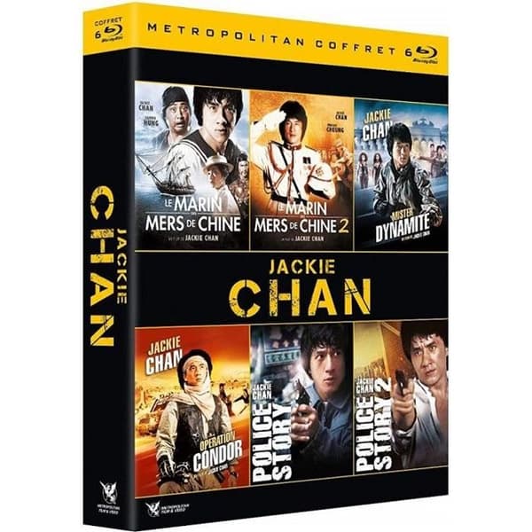 Jackie Chan - Box 6-filmer (Blu Ray)
