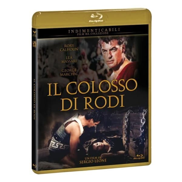 Importerad italiensk DVD, originaltitel: il colosso di rodi (indimenticabili) - blu ray [Italian Import]