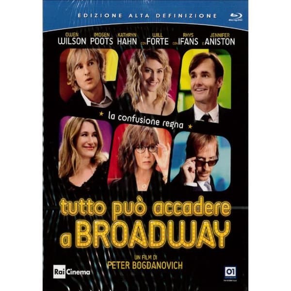 Importerad italiensk DVD, originaltitel: tutto puo' accadere a broadway (blu ray) [Italian Import]