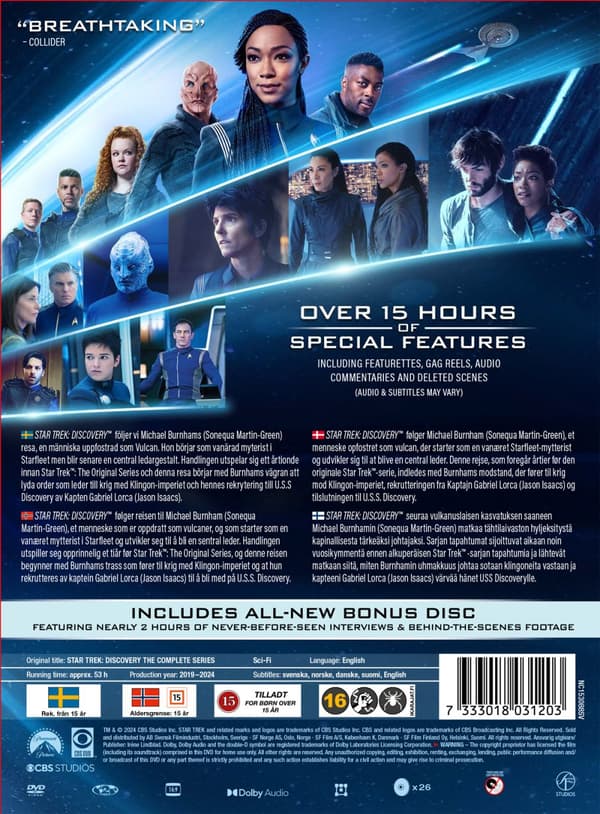 Star Trek / Discovery / Complete series (26 DVD)