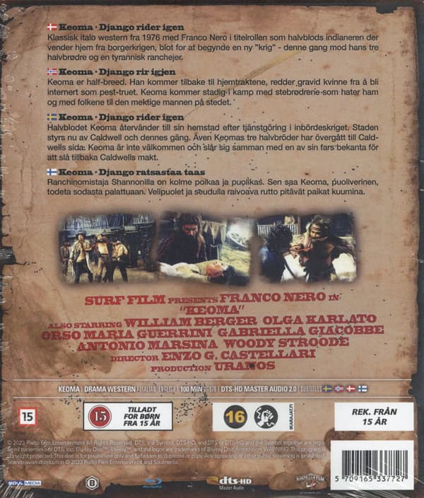 Keoma - Django rides again (Blu-ray)