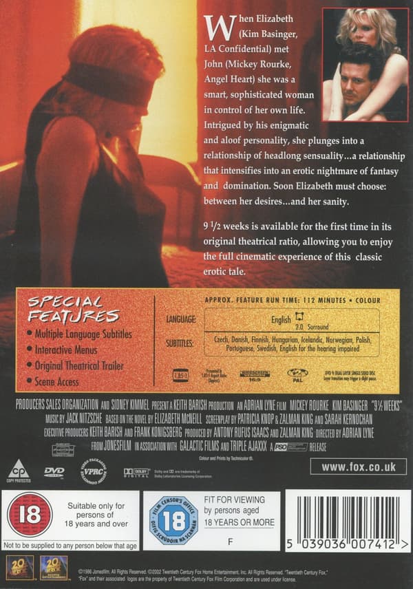 9 1/2 vecka (DVD)