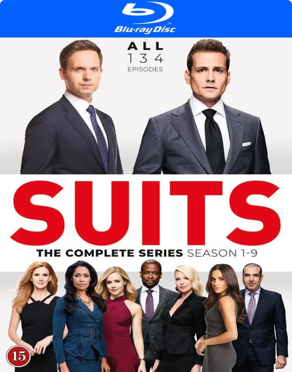 Suits - Complete series (34 Blu-ray)