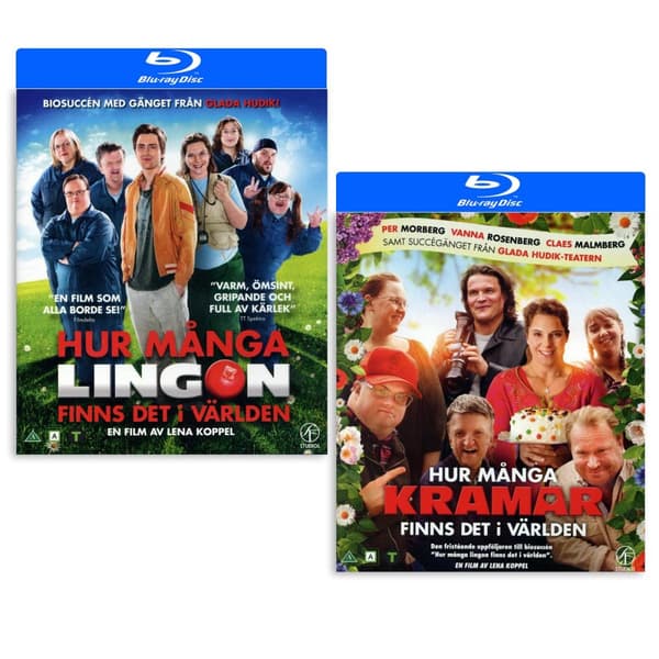Hur många kramar & lingon / box (2 Blu-ray)