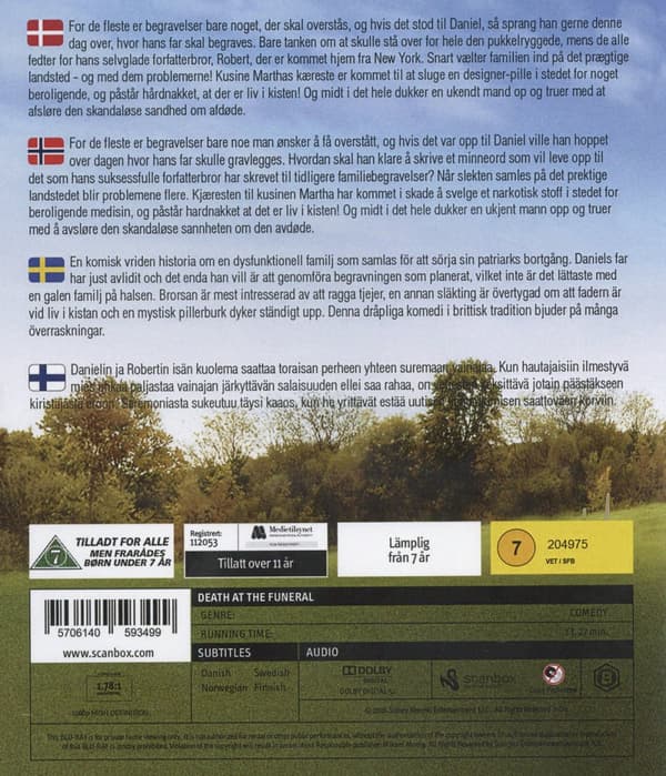 Trångt i kistan - Death at a Funeral (2007) (Blu-ray)