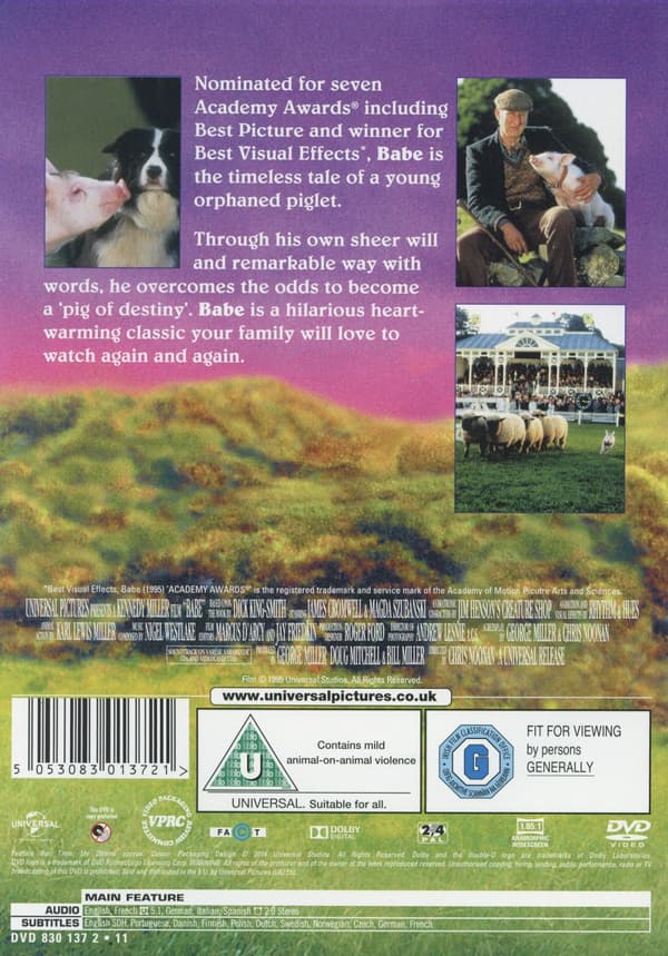 Babe - Den modiga lilla grisen (DVD)