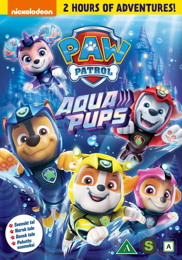 Paw Patrol - Aqua pups (DVD)