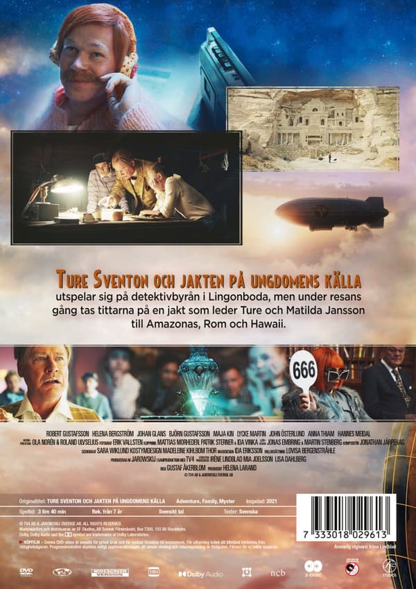 Ture Sventon och jakten på ungdomens källa (2 DVD)