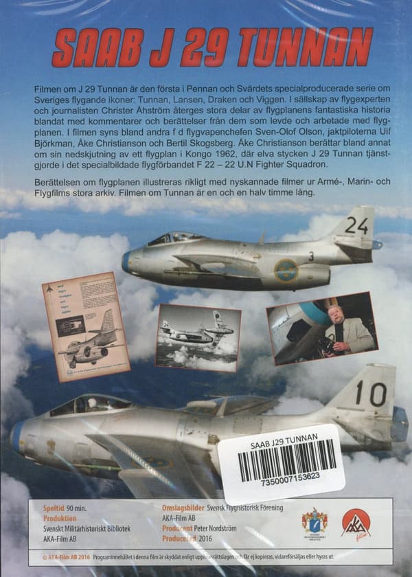 SAAB J 29 Tunnan (DVD)