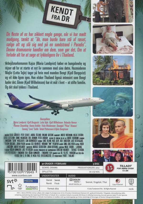 30 grader i Februari / Säsong 1 (3 DVD)