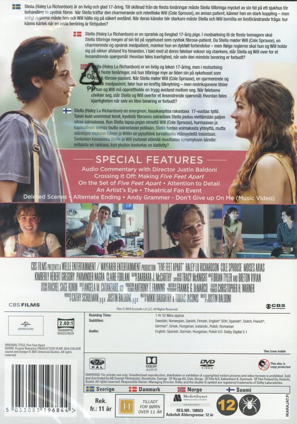 Five Feet Apart (DVD)