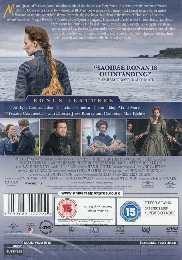 Mary Queen of Scots (DVD)
