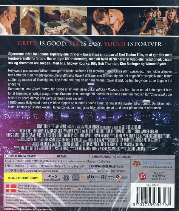 The Informers (Blu-ray)
