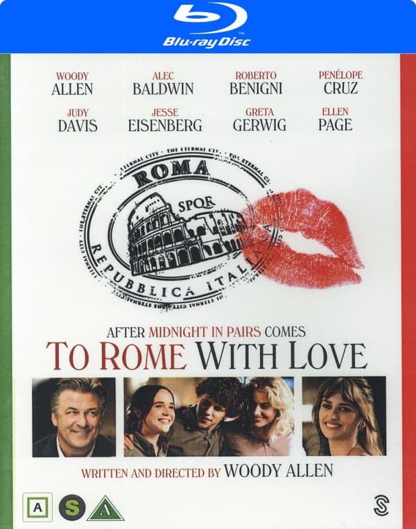 Förälskad i Rom (Blu-ray)