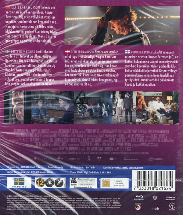 Ingenting att skratta åt (Blu-ray)