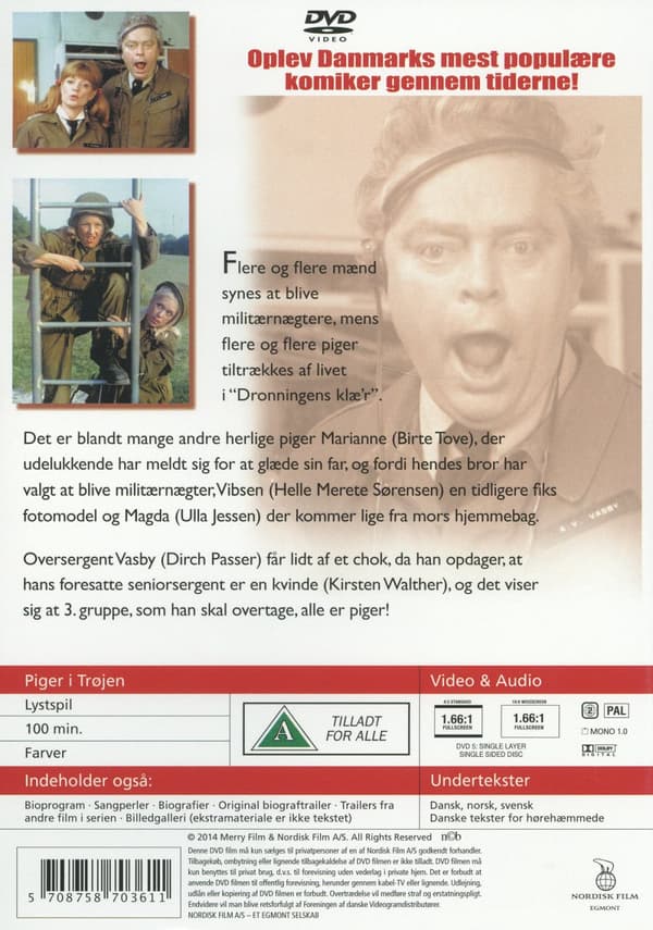 Med trosor i lumpen (Danskt konvolut) (DVD)