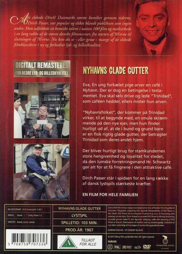 Nyhavns glade gutter (Ej svensk text) (DVD)