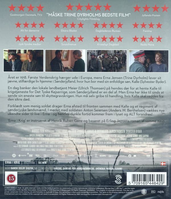 Erna i krig (Blu-ray)