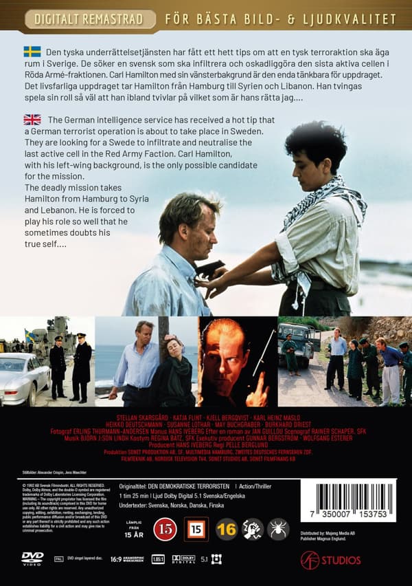 Den demokratiske terroristen (Remastrad) (DVD)