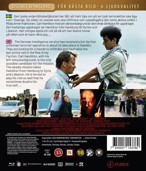 Den demokratiske terroristen - Remastrad (Blu-ray)