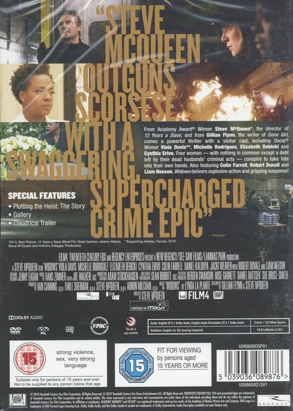 Widows (Ej svensk text) (DVD)