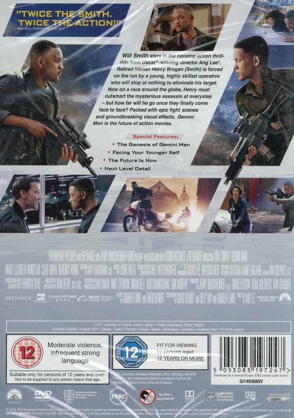 Gemini man (DVD)