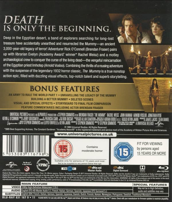 Mumien 1 (Blu-ray)