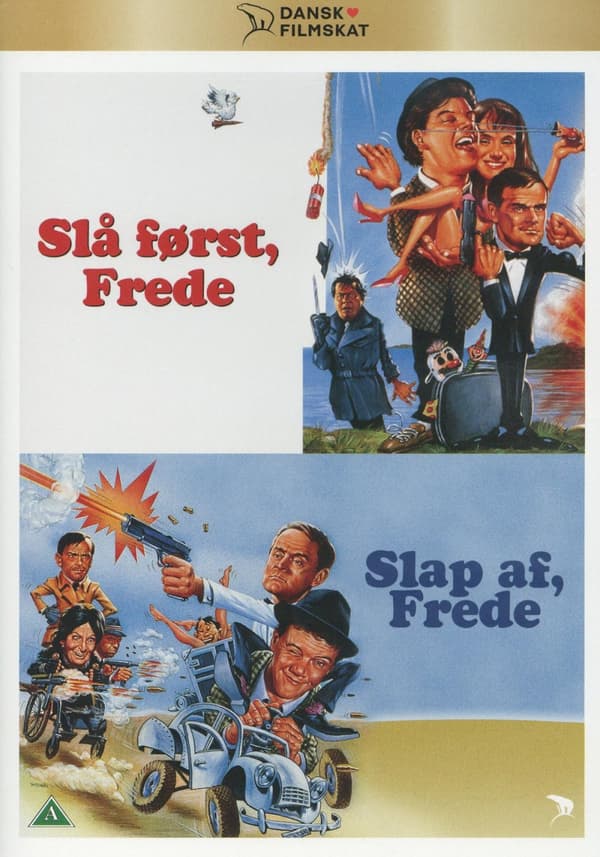 Slå först Freddie! + Huka dej Fred (Ej text) (2 DVD)
