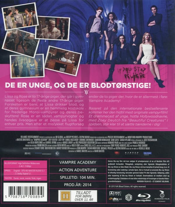 Vampire academy (Blu-ray)