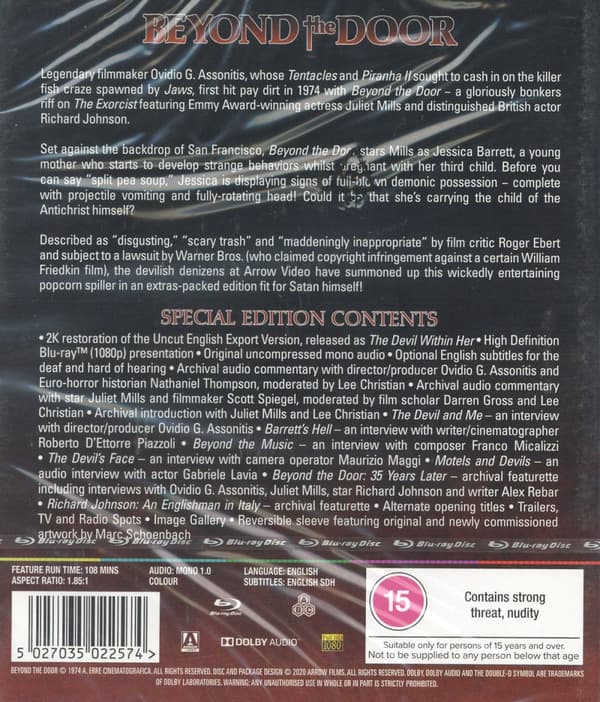 I djävulens grepp (Ej svensk text) (Blu-ray)