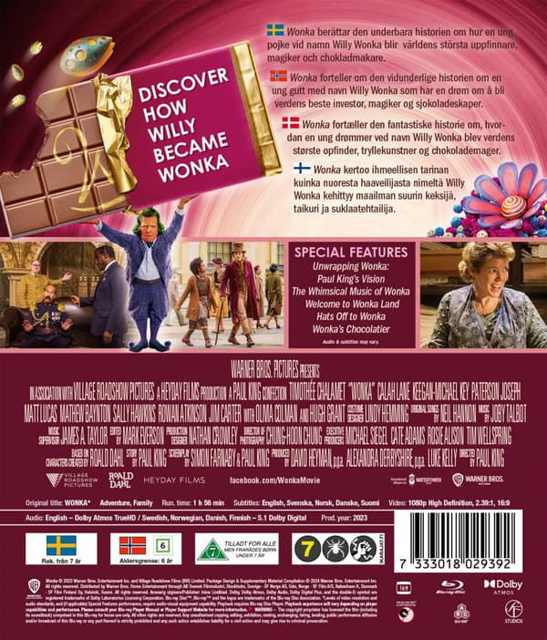 Wonka (Blu-ray)