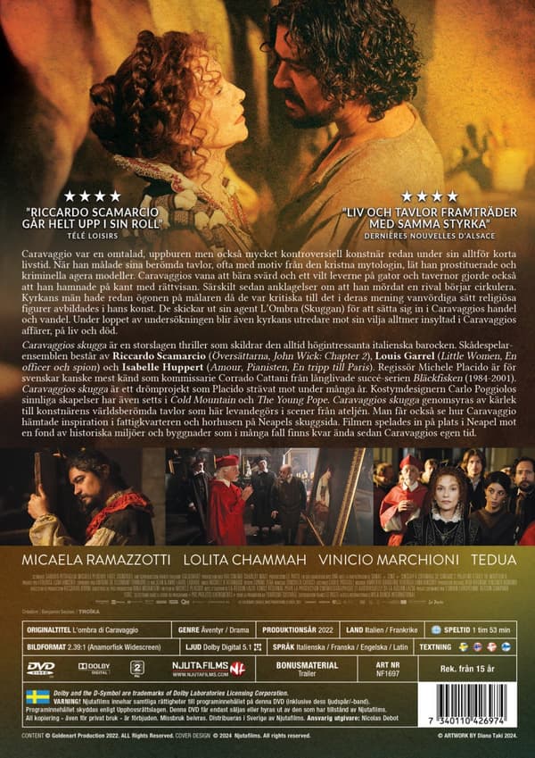 Caravaggios skugga (DVD)
