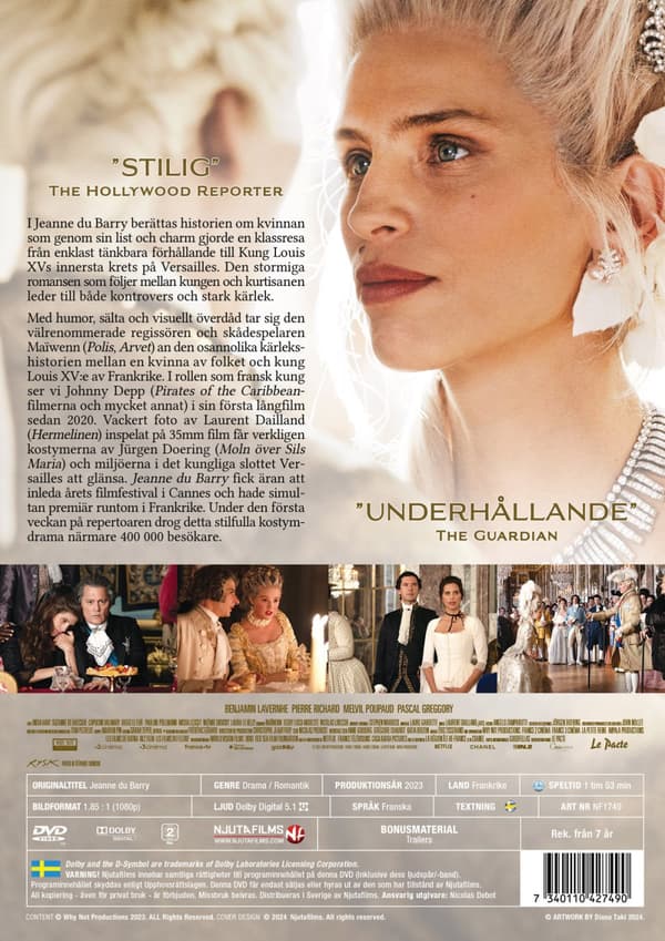 Jeanne du Barry (DVD)