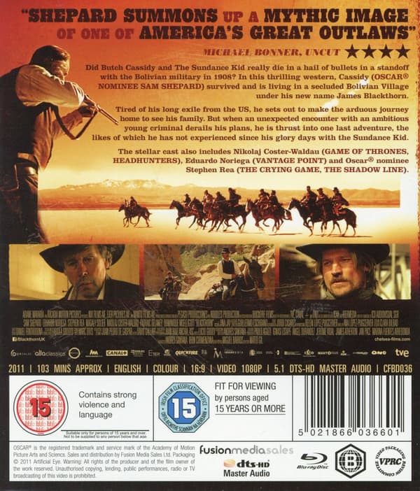 Blackthorn (Ej svensk text) (Blu-ray)