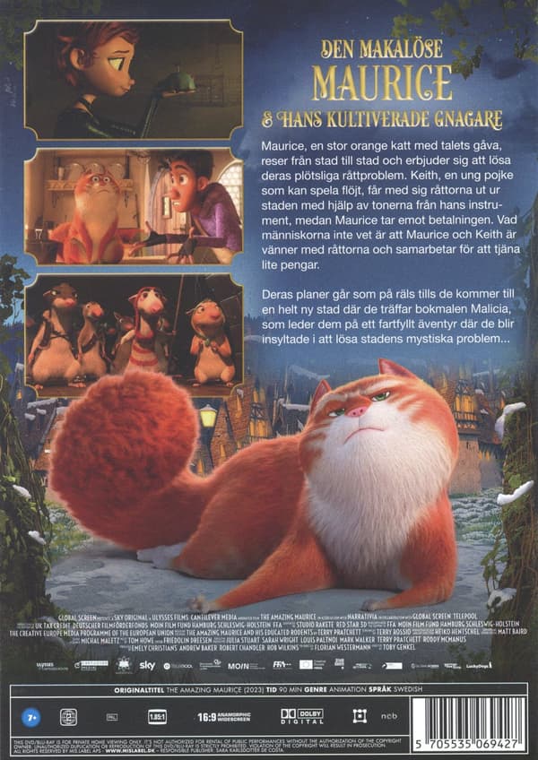 Den makalöse Maurice (DVD)