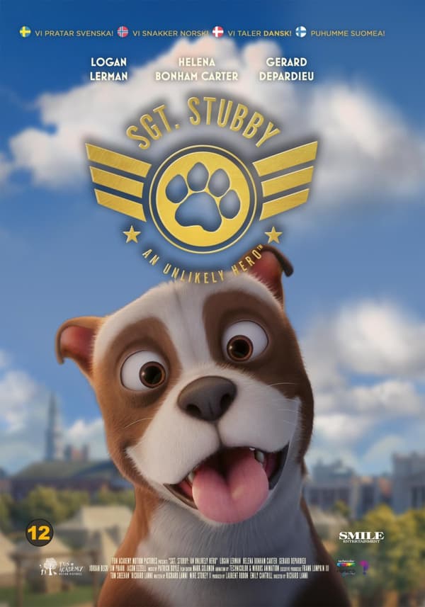 Sergeant Stubby: En osannolik hjälte (DVD)