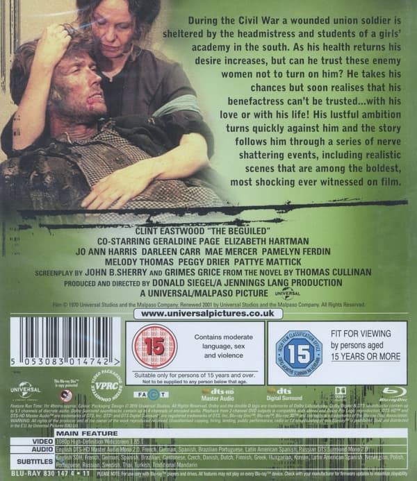 Clint Eastwood / Korpral McB - Anmäld saknad (Blu-ray)