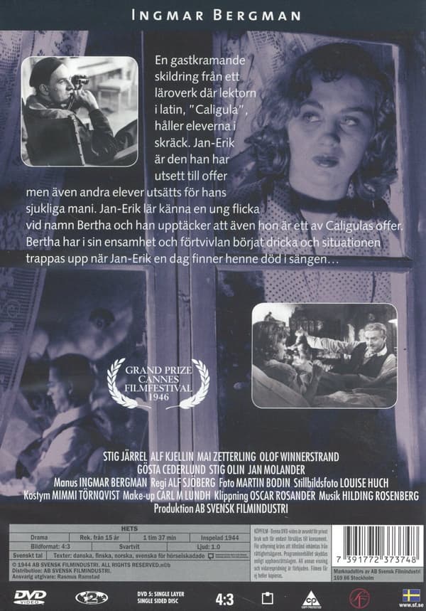 Ingmar Bergman / Hets (DVD)